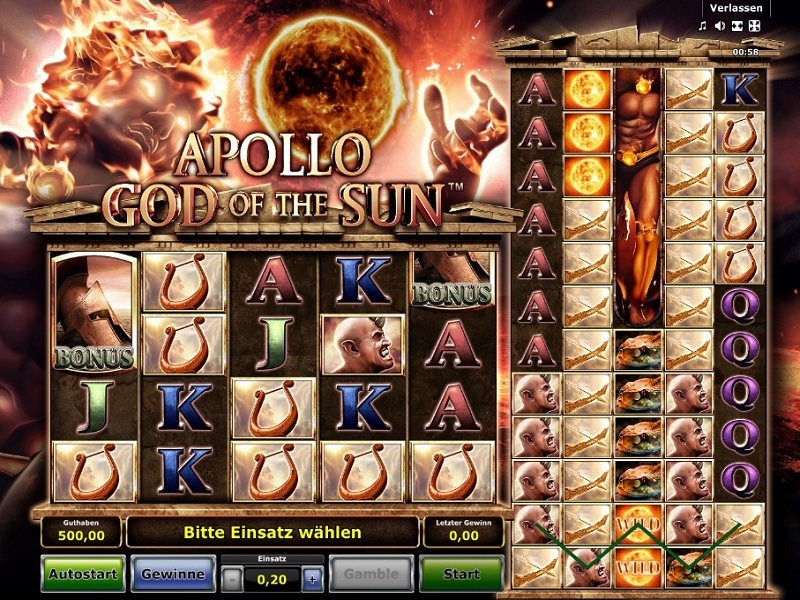 Apollo God Of The Sun Slot