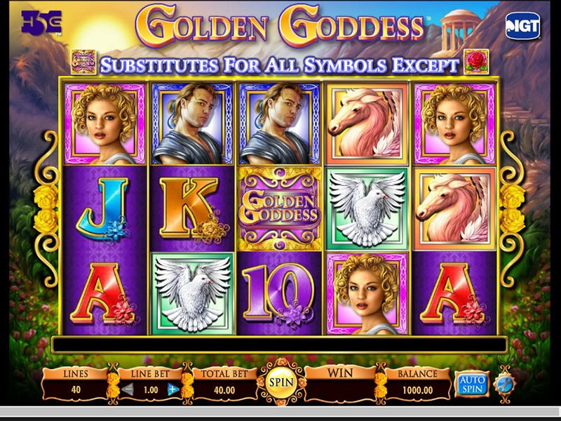 MegaJackpots Golden Goddess Slot